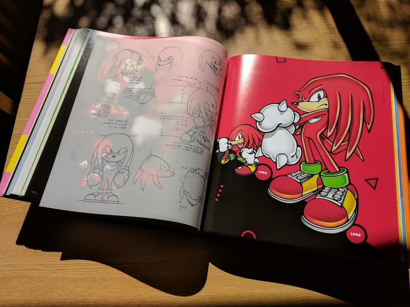 The regular pages are printed on thick glossy stock, but a highlight are these carbon pages which have a real “sketchy” look and feel to them.